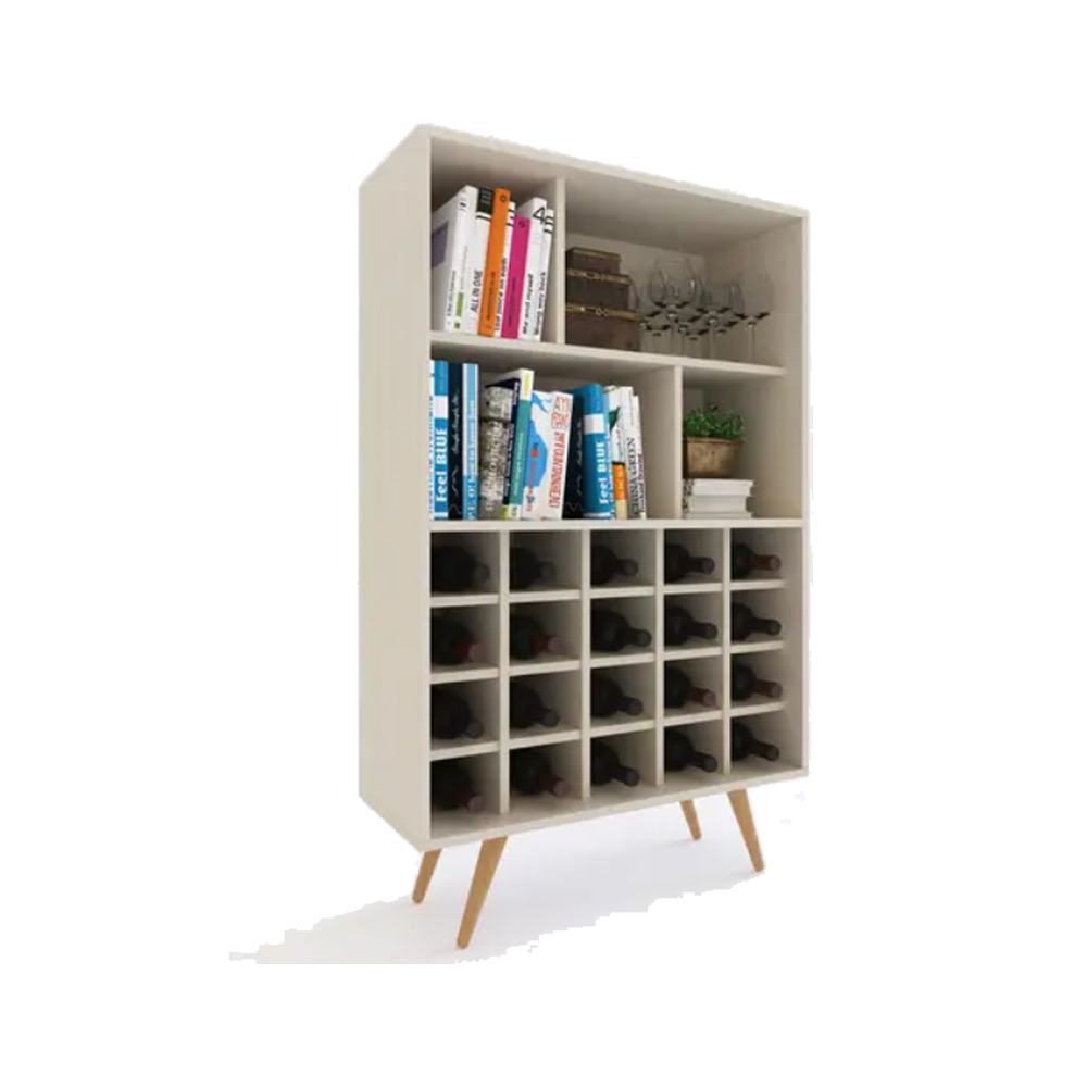 Biblioteca con bodega