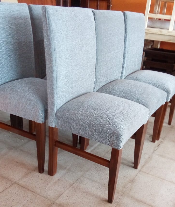 Sillas de Comedor Tapizadas Chenille