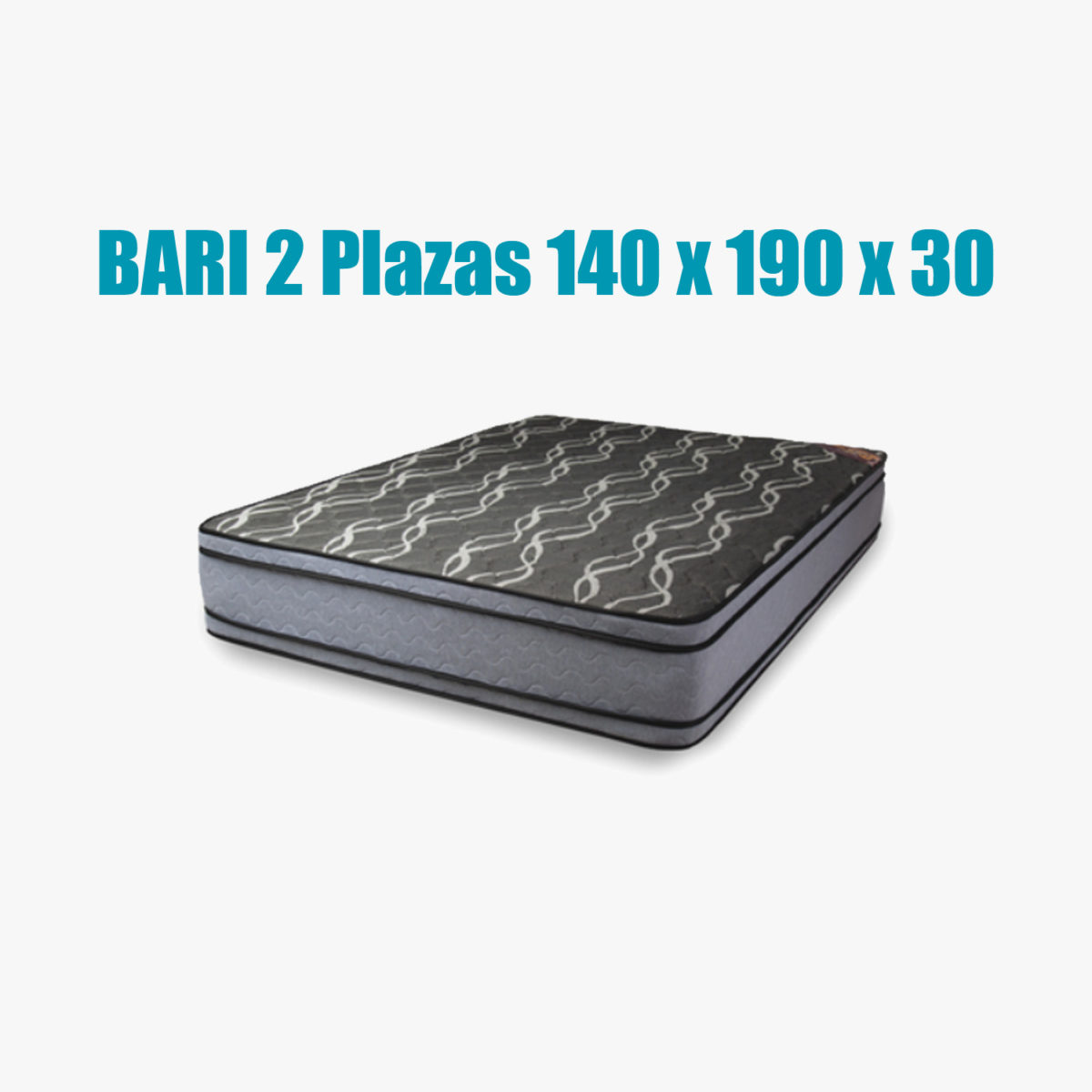 Colchón Bari 2 Plazas 140 x 190 x 30 por mayor