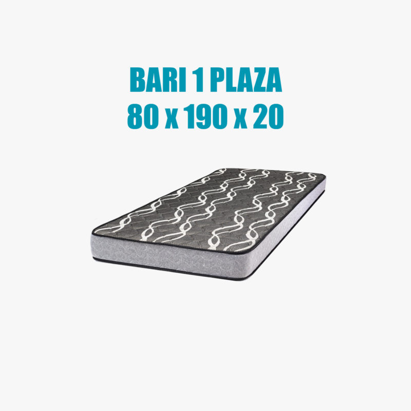 Colchon Bari Gala 80 x 190 x 20cm espuma