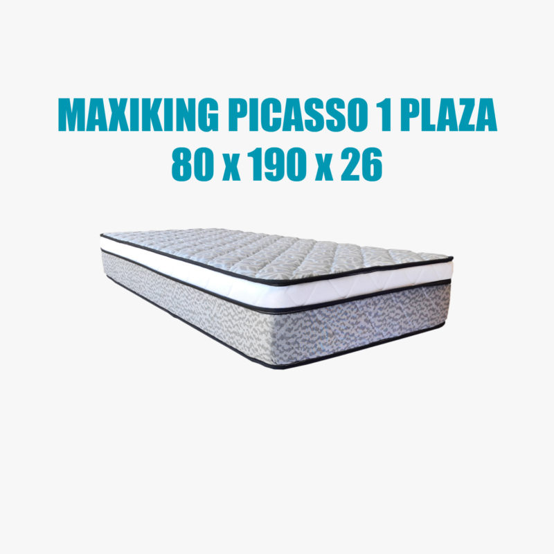 Colchon Maxiking Picasso 1 Plaza 80 x 190 x 26cm