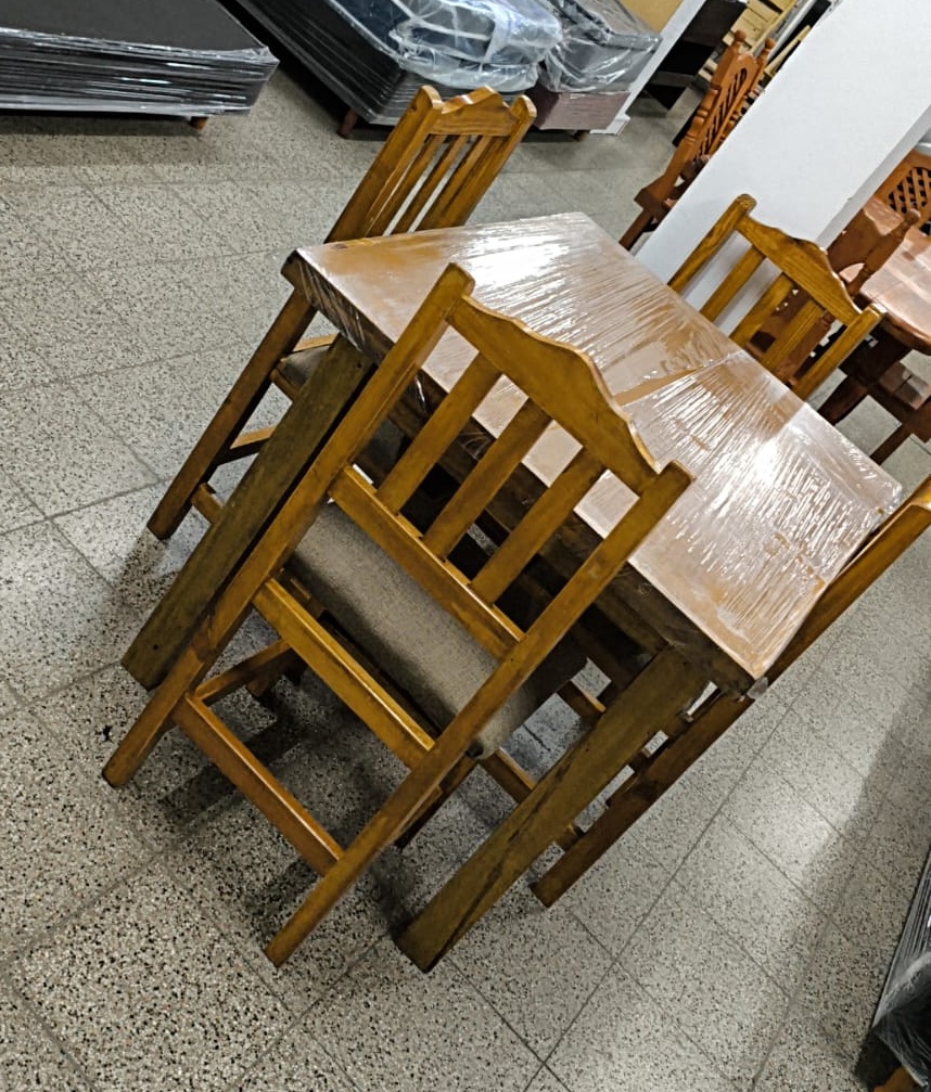 Juego de comedor 4 sillas economico