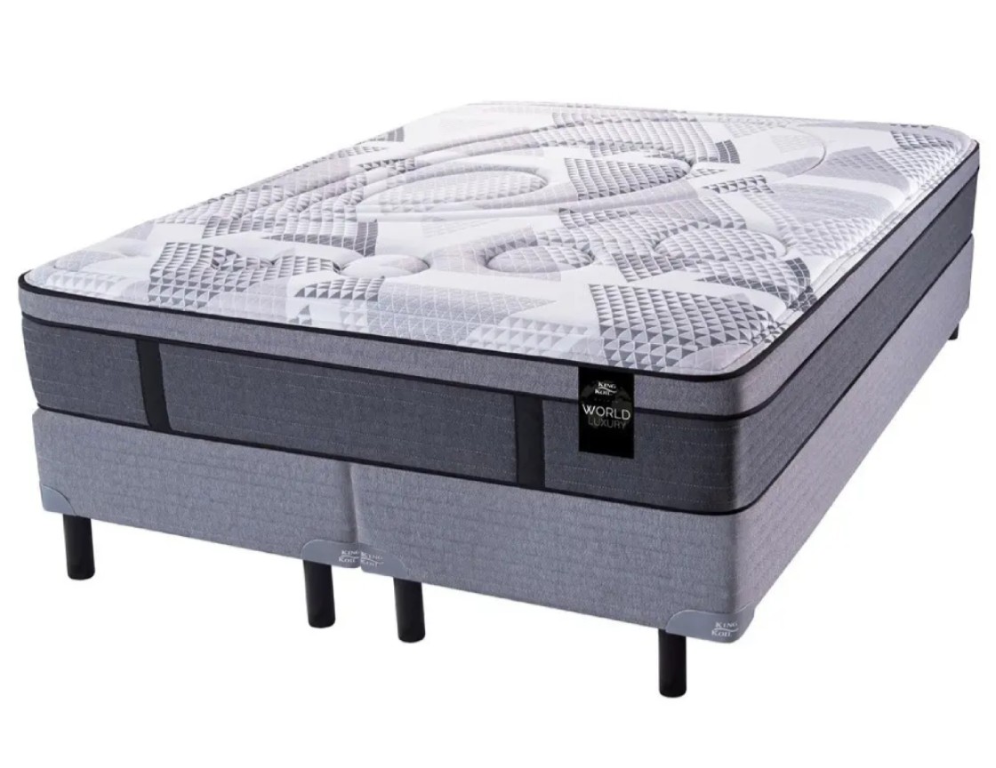 sommier y colchon king koil luxury pocket queen
